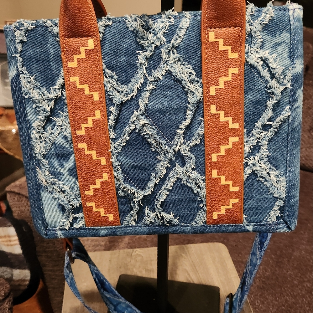 Wrangler denim tote bag